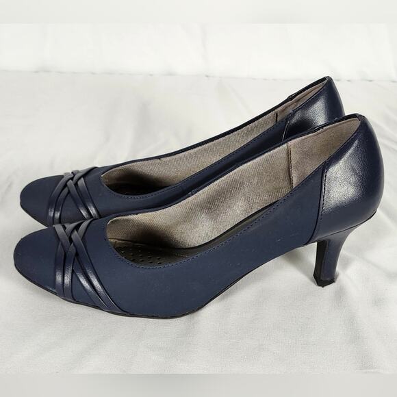 Women's Shoes Lifestride low pumps Navy Size 8 1/2 - Picture 4 of 8